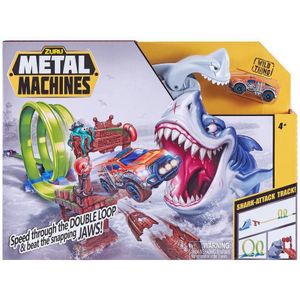 Zuru Metal Machines Shark Attack Racebaan + Die-Cast Auto