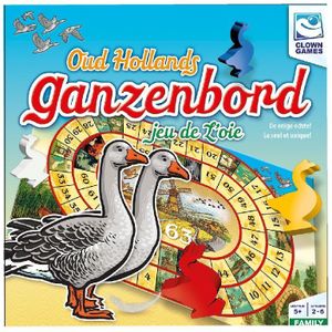 Clown Games Ganzenbord De Luxe - Oud-Hollands spel voor 2-6 spelers vanaf 5 jaar