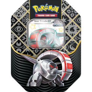 Pok&eacute;mon TCG Sv04.5 Paldean Fate Ex Tin Iron Treads