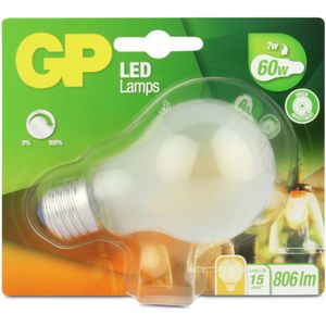 GP Lighting - LED Classic Fila D - 7W - E27 - Dimbaar - Warm Wit - 806 Lumen
