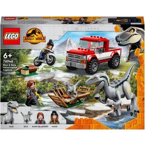 Lego Jurassic World 76946 Blue and Beta Velociraptor Capture