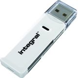Integral SD/MicroSD Card Reader - USB 2.0 - Dual Slot