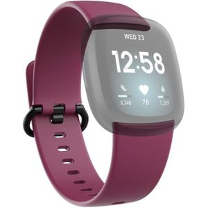 Hama Polsband Voor Fitbit Versa3/Sense Polsband Universeel Bordeaux