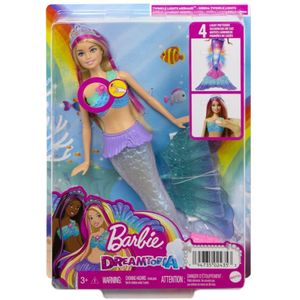 Barbie Dreamtopia Twinkle Lights Zeemeermin Pop + Licht