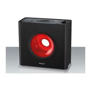 Steba LB6Cube - Luchtbevochtiger - Ultrasoon - Zeer stil - Zwart/Rood