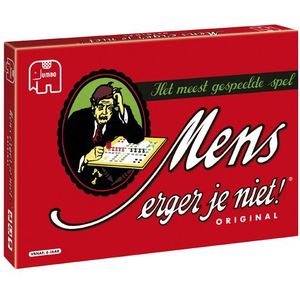 Jumbo Mens Erger Je Niet! Original - Het meest gespeelde spel voor 2-6 spelers vanaf 6 jaar