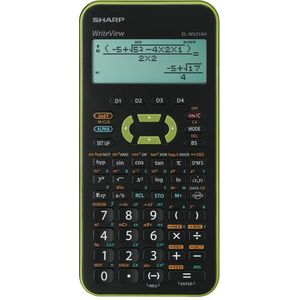 Citizen SH-ELW531XHGR Calculator Sharp ELW531XHGR Zwart-groen Wetenschappelijk Write View