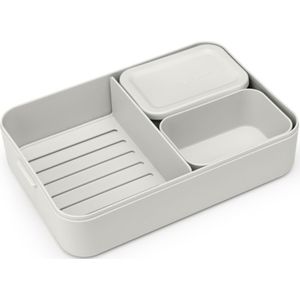 Brabantia Make & Take Bento Lunchbox L Lichtgrijs