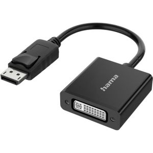Hama Video-adapter DisplayPort-stekker - DVI-aansluiting Ultra-HD 4K