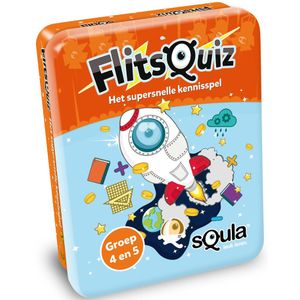 Squla Flitsquiz - Groep 4/5: Test je kennis in dit flitsende kaartspel!