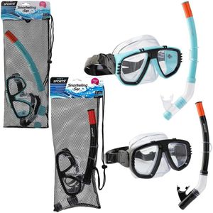 SportX Volwassenen Snorkelset 4 Sterren Assorti