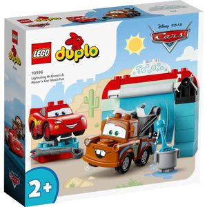 LEGO DUPLO | Disney en Pixar's Cars Bliksem McQueen & Takel wasstraatpret - 10996