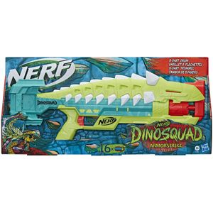 NERF Dinosquad Armorstrike Blaster - Geschikt voor kinderen vanaf 8 jaar - Inclusief 16 darts