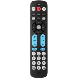 One For All URC6821 Universele Big Button afstandsbediening - zwart