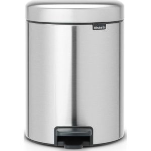 Brabantia Newicon Pedaalemmer 5L Mat Staal