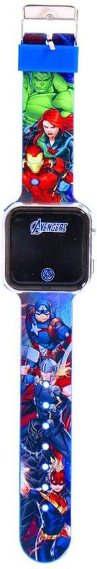 Accutime - Avengers - Kinderhorloge - Multicolor - LED