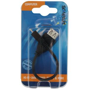 Scanpart Otg Kabel Micro Usb (m) - Usb (f)