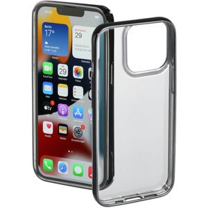 Hama Cover Clear&Chrome Voor Apple IPhone 13 Pro Zwart