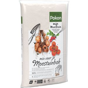Pokon Mix voor je Moestuinbak Bio  45 liter zak