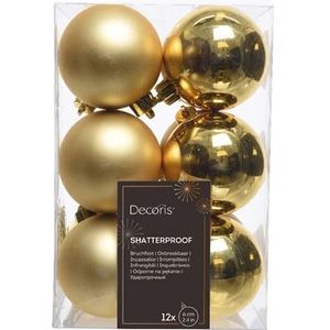 Kerstballen Goud (12 stuks)