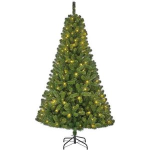 Kunstkerstboom groen incl. LED 185 cm