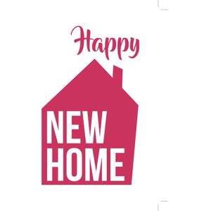 Kaartje Happy New Home