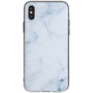 Lunso - backcover hoes - iPhone X / XS - Marble Cleo