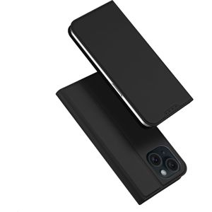Dux Ducis - iPhone 15 Plus - Slim bookcase hoesje - Zwart