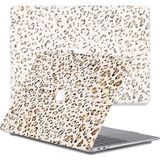 Lunso MacBook Air 13 inch (2010-2017) cover hoes - case - Leopard Rose Gold