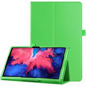 Lunso - Stand flip sleepcover hoes - Lenovo Tab P11 / P11 Plus - Groen