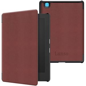 Lunso Kobo Aura Edition 2 hoes (6 inch) - sleepcover - Bruin