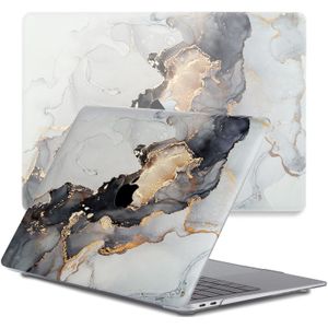 Lunso MacBook Air 13 inch (2018-2019) cover hoes - case - Marble Magnus