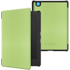 Lunso Kobo Aura H20 Edition 2 hoes (6.8 inch) - sleepcover - Groen