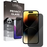 Lunso - iPhone 14 Pro - Privacy Glass - Gehard beschermglas
