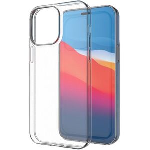 Lunso - iPhone 14 Pro Max - Softcase hoes  - Transparant