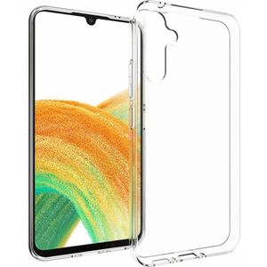 Lunso - Samsung Galaxy A34 - TPU Backcover hoes  - Transparant