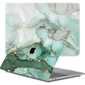 Lunso MacBook Pro 13 inch M1/M2 (2020-2022) cover hoes - case - Green Maeve
