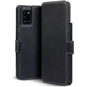 Qubits - slim wallet hoes - Samsung Galaxy A31 - Zwart