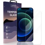 Lunso - Gehard Beschermglas - Full Cover Tempered Glass - iPhone 12 Pro Max