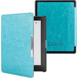 Lunso Kobo Aura Edition 1 hoes (6 inch) - sleepcover - Lichtblauw