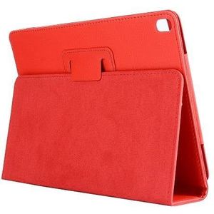 Lunso - iPad Pro 10.5 inch / Air (2019) 10.5 inch - Stand flip sleepcover hoes - Rood