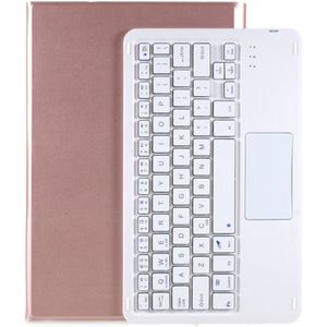 Lunso - Afneembare Keyboard Hoes - Lenovo Tab P11 / P11 Plus - Roze Goud