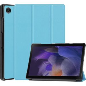 3-Vouw sleepcover hoes - Samsung Galaxy Tab A8 (2021) - Lichtblauw