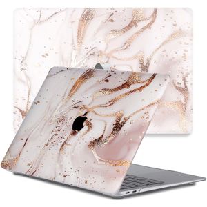 Lunso - cover hoes - MacBook Air 13 inch (2020) - Marble Vera - Vereist model A2179 / A2337