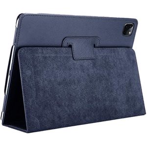 Lunso - Stand flip sleepcover hoes - iPad Pro 11 inch (2020) - Blauw