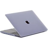 Lunso - cover hoes - MacBook Air 13 inch (2018-2019) - Mat transparant - Vereist model