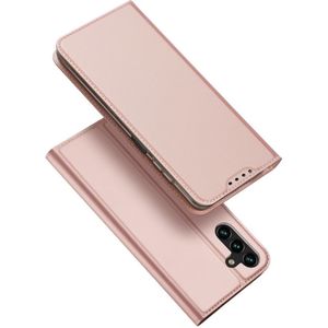 Dux Ducis - Samsung Galaxy A14 5G - Slim bookcase hoesje - Rose Goud
