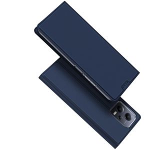 Dux Ducis - Xiaomi Poco X5 - Slim bookcase hoesje - Donkerblauw