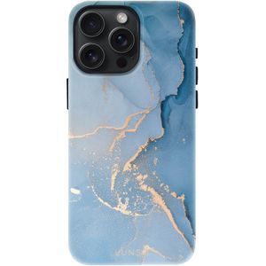 Lunso iPhone 15 Pro Max Back cover hoesje Magsafe - Aciano Azul