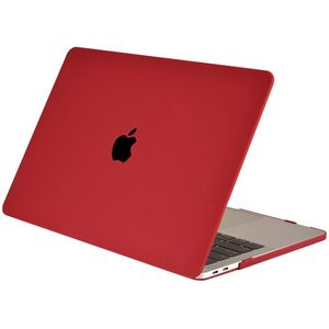 Lunso MacBook Pro 13 inch M1/M2 (2020-2022) cover hoes - case - Sand Wine Red